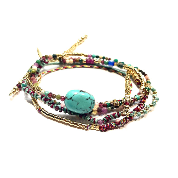 Charm Bracelet Turquoise 2