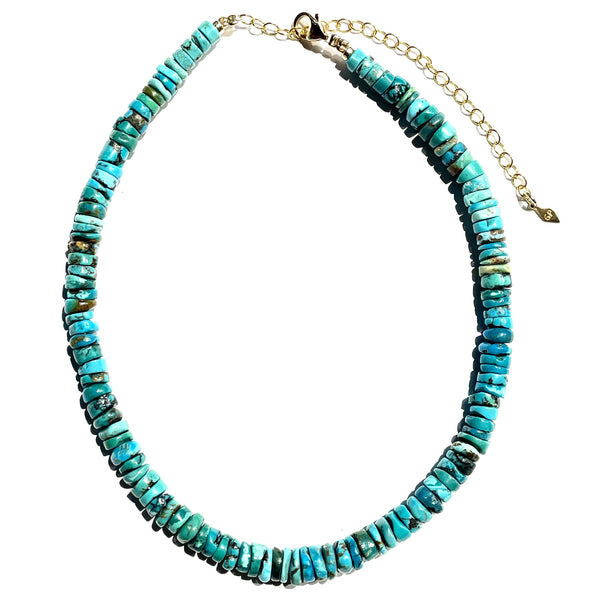 Turquoise chips Necklace M