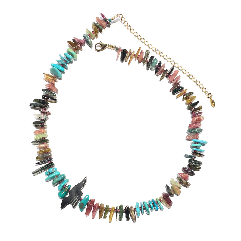 Collier Chips Oiseau