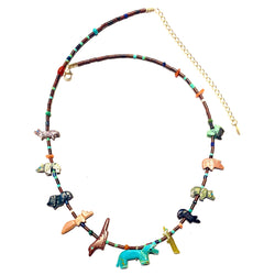 Horse amulets Necklace