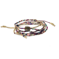 Bracelet Charm Labradorite