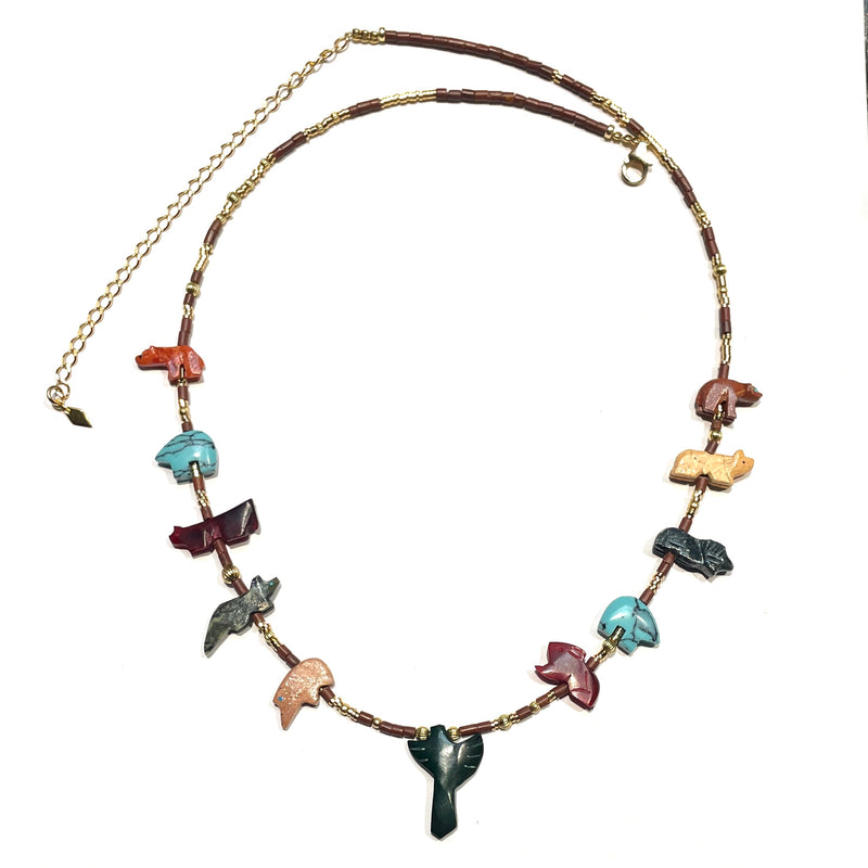 Mini Amulets Goldy Necklace